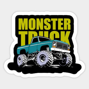 Monster Truck Sticker